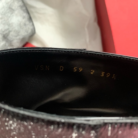 Valentino Garavani Twist-Heel Silver Fur Bootie - Picture 11 of 11